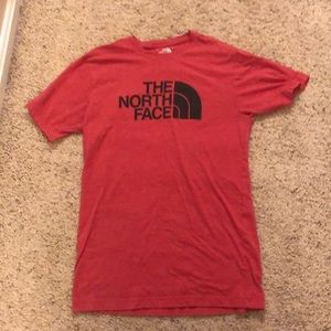 Men’s North Face logo t shirt